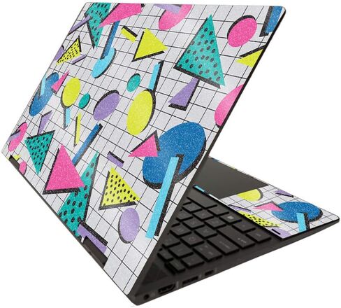 MightySkins غلاف لامع لجهاز HP Envy x360 15 بوصة (2020) - الثمانينيات الرائعة | لمسة نهائية لامعة واقية ومتينة شديدة اللمعان | سهلة التطبيق والإزالة وتغيير الأنماط | صنع في الولايات المتحدة الأمريكية in Kuwait