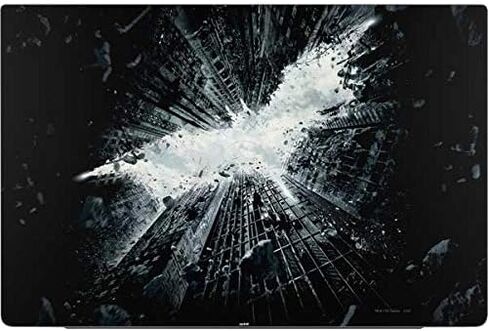 غلاف كمبيوتر محمول من Skinit متوافق مع Dell XPS 13 7390 (2020) - تصميم Warner Bros Batman Dark Knight Rises المرخص رسميًا in Kuwait