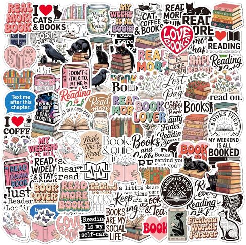 200 قطعة من ملصقات الكتب للبالغين، ملصقات لمحبي الكتب من أجل Kindles، ملصقات مجلة الكتب، ملصقات كتب القصاصات اللطيفة، ملحقات ملصقات تحت عنوان الكتب للمجلة، سجل القصاصات، زجاجة مياه، كمبيوتر محمول in Kuwait