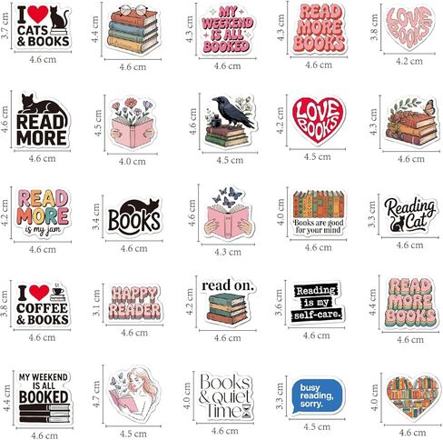200 قطعة من ملصقات الكتب للبالغين، ملصقات لمحبي الكتب من أجل Kindles، ملصقات مجلة الكتب، ملصقات كتب القصاصات اللطيفة، ملحقات ملصقات تحت عنوان الكتب للمجلة، سجل القصاصات، زجاجة مياه، كمبيوتر محمول in Kuwait