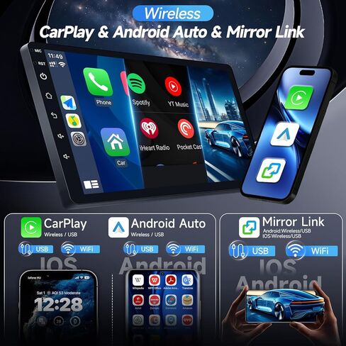 Naifay 8Core Android Car Stereo for Nissan Sentra 2013 2014 2015 2016 2017 2018 2019 Radio Upgrade 10.1" IPS Touchscreen for Sentra Radio with Carplay Android Auto/Bluetooth/WiFi/FM/GPS/Canbus/MIC in Saudi Arabia