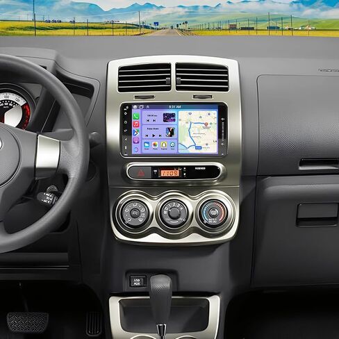 Android 14 Car Stereo for Toyota Scion XD 2008-2014 with Wireless CarPlay and Android Auto, 7" HD Touch Screen Double Din Car Radio Head Unit with GPS Bluetooth WiFi FM RDS SWC BT Backup Camera, 2+32G in Saudi Arabia