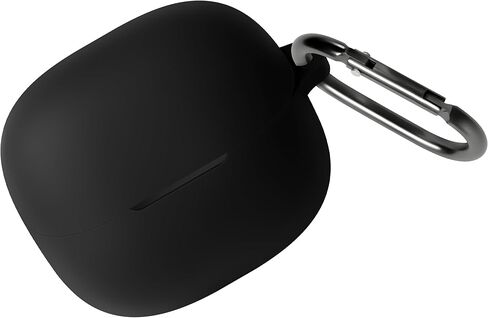 حافظة سيليكون Geiomoo لهاتف Baseus BP1 Pro، غطاء حماية مرن ناعم مقاوم للخدش مع حلقة تسلق (أسود) in Kuwait