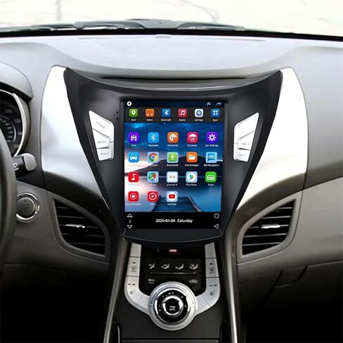 Car Radio for Hyundai Elantra 2011 2012 2013, Elantra Coupe GLS 2013 with Apple Carplay & Android Auto, 9.7-Inch Touch Screen Car Stereo with GPS Bluetooth WiFi Double Din DSP FM RDS Camera, 4+64GB in Kuwait