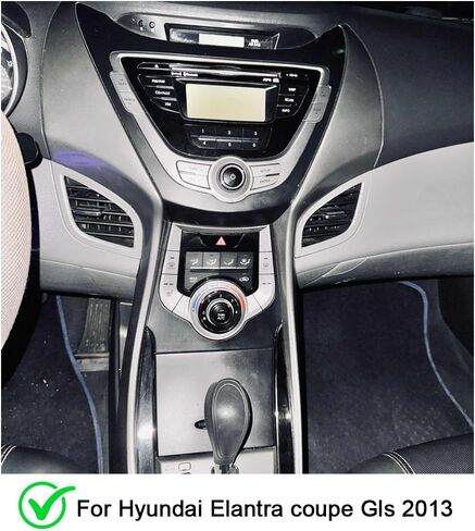 Car Radio for Hyundai Elantra 2011 2012 2013, Elantra Coupe GLS 2013 with Apple Carplay & Android Auto, 9.7-Inch Touch Screen Car Stereo with GPS Bluetooth WiFi Double Din DSP FM RDS Camera, 4+64GB in Kuwait
