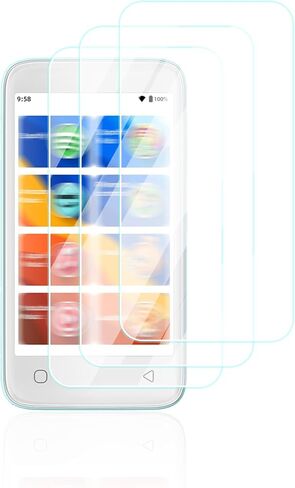 Screen Protector for Globluum SU5 4.0" MP3 Player, High-definition Scratch Resistant Film,HD Clear,Bubble Free with Easy Installation Kit, 3 Pack in Saudi Arabia