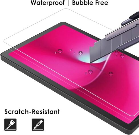 Simpeak 2-Pack Screen Protector Compatible with T-Mobile REVVL Tab 2 5G 10.1 Inch Tablet 2025, Full Coverage, Anti-Scratch & Anti-Fingerprint, 9H Hardness, Precise Cutouts, HD Clear Tempered Glass in Saudi Arabia