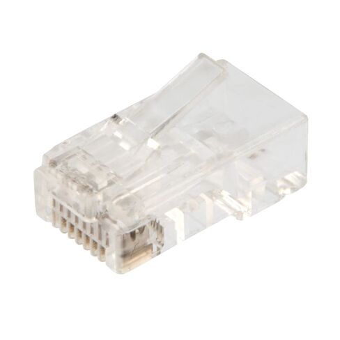 NavePoint CAT6 Ethernet RJ45 Plug, UTP, 25 Pack, C6-8P8C, CE Compliance in Saudi Arabia