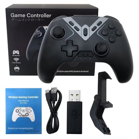 وحدة تحكم بلوتوث لاسلكية مطورة للكمبيوتر الشخصي (لنظام التشغيل Windows 7 8 10 11)، لأجهزة Android، لأجهزة iPhone/iPad/Mac/Apple TV، لـ Switch/Switch Lite/Switch OLED، لـ Steam Deck، لـ Tesla، للألعاب السحابية in Kuwait