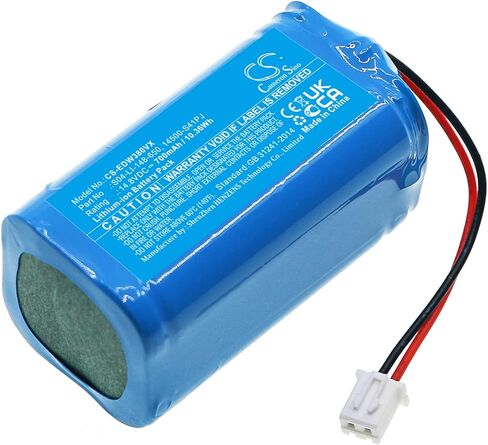 Replacement Battery Fit for Ecovacs Winbot W830, Winbot W850, Winbot W930, Winbot W950 14500-S41PJ, S04-LI-148-650 in Saudi Arabia