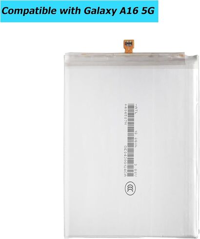 بطارية بديلة EB-BA166ABY جديدة متوافقة مع هاتف Samsung Galaxy A16 5G، SM-A166B مع مجموعة الأدوات الفنية in Kuwait