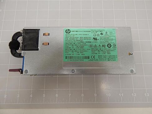 HP Hewlett Packard DPS-1200SB A، 643956-101، 656364-B21 مزود الطاقة T68435 (مجدد معتمد) in Kuwait