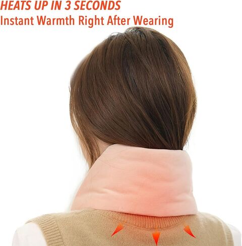 Heated Scarf for Women Long-Lasting Warmth, Neck Warmer with Cervical Hot Compress, Rechargeable Heated Neck Wrap in Saudi Arabia