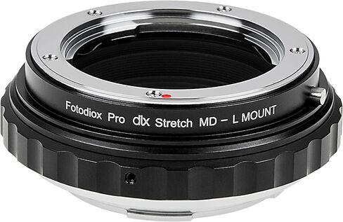 Fotodiox DLX Stretch Adapter Compatible with Minolta MD Lens for L-Mount Alliance Cameras, Featuring Macro and ND Filter Capabilities in Saudi Arabia