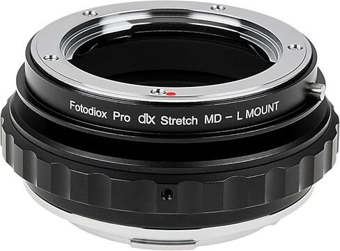 Fotodiox DLX Stretch Adapter Compatible with Minolta MD Lens for L-Mount Alliance Cameras, Featuring Macro and ND Filter Capabilities in Saudi Arabia