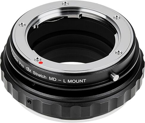 Fotodiox DLX Stretch Adapter Compatible with Minolta MD Lens for L-Mount Alliance Cameras, Featuring Macro and ND Filter Capabilities in Saudi Arabia