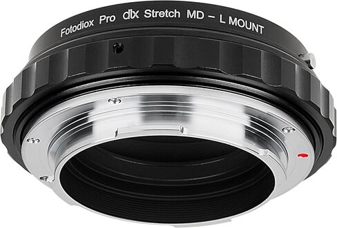 Fotodiox DLX Stretch Adapter Compatible with Minolta MD Lens for L-Mount Alliance Cameras, Featuring Macro and ND Filter Capabilities in Saudi Arabia