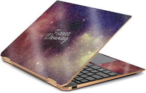 MightySkins جلد لامع لجهاز HP Spectre x360 مقاس 13.3 بوصة Gem-Cut (2019) - حلم للأبد | لمسة نهائية لامعة واقية ومتينة | سهلة التطبيق والإزالة وتغيير الأنماط | صنع في الولايات المتحدة الأمريكية in Kuwait