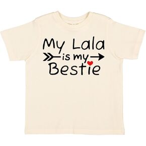 تي شيرت Inktastic My Lala هو My Bestie للأطفال الصغار in Saudi Arabia