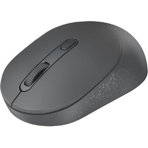 TECKNET Bluetooth Wireless Mouse, Bluetooth 5.0 & 2.4G USB Receiver, Compact & Portable, Silent Click, Ergonomic Symmetrical Design, 18-Month Battery, Adjustable DPI, Wide Compatibility - Grey in Saudi Arabia