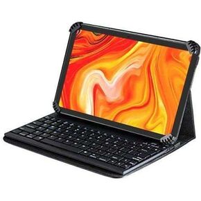 حافظة Navitech جلدية قابلة للطي وحامل مع لوحة مفاتيح بلوتوث متوافقة مع DOOGEE Tab A9 Pro Android 16 10 بوصة in Kuwait