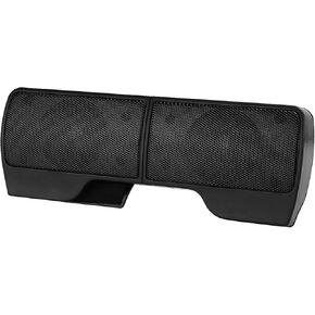 كمبيوتر محمول SUNGOOYUE، مكبر صوت بمشبك USB مزود بمحركات 2x40 مم، نظام صوت ستيريو 3 وات، التحكم في مستوى الصوت، مادة ABS، متوافق مع أجهزة الكمبيوتر المكتبية والكمبيوتر المحمول in Kuwait