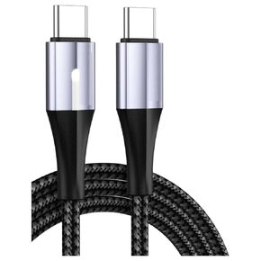 New 2026 Type C High-Speed Charging Support Cable 27W/60W/100W Steady Speed USpB C to TypeC Extension Cable for Phone 15 CeIlPhonie Tablet 25CM in Kuwait