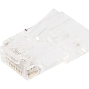 NavePoint CAT6A Ethernet RJ45 Plug, UTP, 50 Pack, C6A-8P8C, CE Compliance in Saudi Arabia