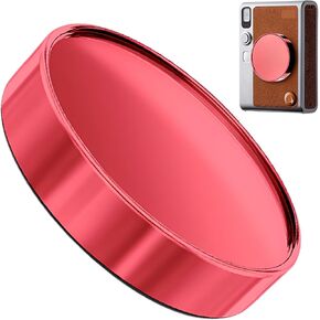 Lens Cap Compatible with Fuji Instax Mini Evo Camera, ABS Protective Cover with Flocking Interior, Color for Dust & Scratch Prevention (Red) in Kuwait