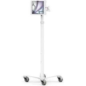 Compulocks iPad Air M2 13" (2024), Apex Enclosure Rolling Cart - Rise Freedom Extended White in Saudi Arabia