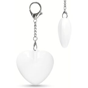 2PCS Rechargeable Heart-Shaped Purse Light - Portable Hanging Keychain Bag Light for Purse, Creative Night Light Gift for Women in Kuwait