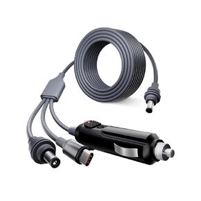 Starlink Mini 3-in-1 Power Adapter Cable 10FT / 3 M – USB-C to DC Cord, 12V-24V Car Cigarette Lighter Charger, Plug-and-Play Accessories, High-Speed Power Supply Cable in Saudi Arabia