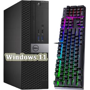 Dell Optiplex 7040 SFF Desktop Computer Win 11, Intel Core i5-6500, 8GB RAM, 256GB SSD, Keyboard and Mouse, HDMI, 4K Support, 7040 Small Form Factor Computer (renewed) in Kuwait