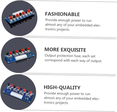 وحدة مخرج دائرة إمداد الطاقة من jojofuny محطة إخراج ATX لأجهزة الكمبيوتر المكتبية ومخرجات التصميم المضغوط سهلة التركيب وأداء موثوق in Kuwait