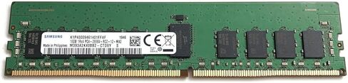 Samsung RDIMM 16GB PC4 2666 DDR4 1Rx4 M393A2K40BB2 CTD ذاكرة الوصول العشوائي للخادم ECC مسجلة لـ Dell HP Lenovo Supermicro in Saudi Arabia