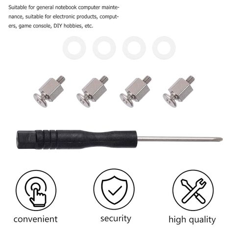 Artibetter M.2 SSD Mounting Screw Kit for Motherboards Stainless Steel 2 SSD Standoff Screws Computer Accessory Installation and Repair in Saudi Arabia