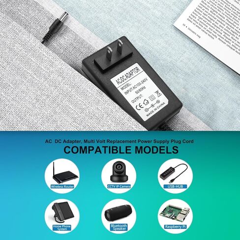 20V 3A AC DC Power Supply Adapter 20 Volts 3 Amps US Charger, DC Plug 5.5x2.1mm & 2.5mm for 20volt 0.5A 3A 1A 2A, 500mA 1000mA 2000mA 3000mA Equipment with 4 Tips ac dc adapter 100-240v, 50/60hz in Saudi Arabia