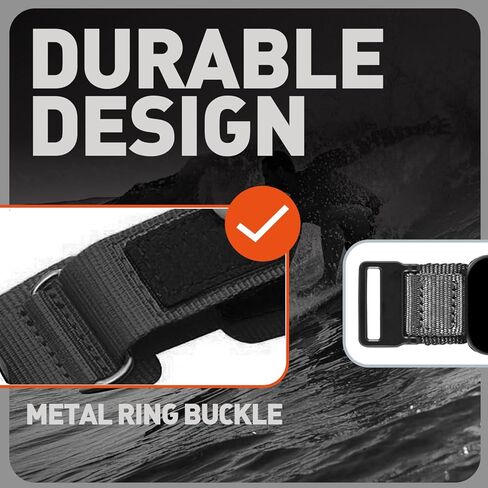 حزام متوافق مع AMAZTIM M2/M3/T2/T3، حزام رياضي من النايلون بتصميم منسوج متوافق مع KOSPET Tank M2/M3/M3 Ultra/T2/T3/T3 Ultra Smart Watch، متوافق مع ساعة ذكية مستديرة ومربعة in Kuwait