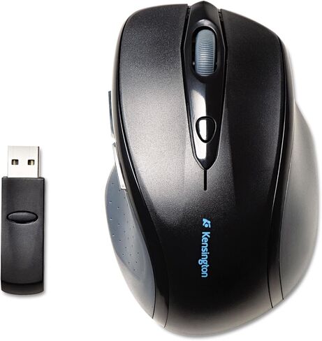 Kensington 72370 Wireless Mouse,Full-Size,2.4GHZ,3-1/2-Inch x5-1/4-Inch x1-3/4-Inch,BK in Saudi Arabia