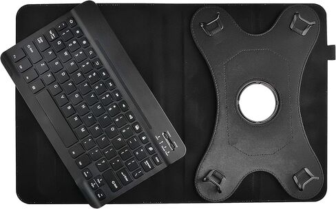 Navitech Rotational Bluetooth Keyboard Case Compatible with Honor Pad X9a 11.5" Tablet in Saudi Arabia