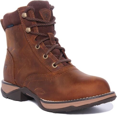 Ariat womens Anthem Round Toe Lacer Waterproof Composite Toe Work Boot in Saudi Arabia