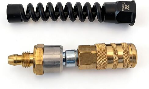 زيلوجا ZL253-5PK 5 عبوات 1/4 بوصة. السلامة الصناعية التوصيل خرطوم الهواء النحاس مقرنة دوارة in Saudi Arabia