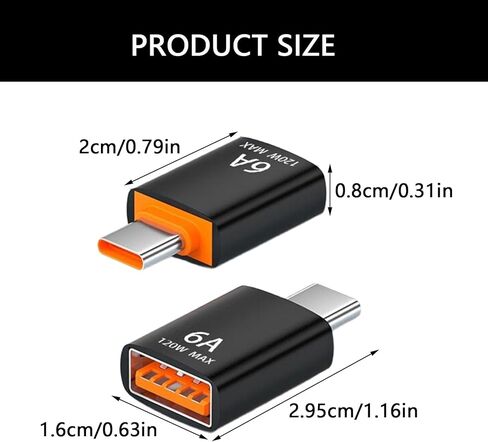 محول من النوع C إلى USB 3.1 بسرعة 10 جيجابت في الثانية محول محمول من النوع C نقل بيانات عالي السرعة للهواتف اللوحية in Kuwait