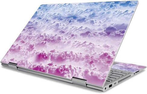 MightySkins Skin for HP Envy X360 15" (2019) - Candy Clouds | Protective, Durable, and Unique Vinyl Decal Wrap Cover | Easy to Apply, Remove, and Change Styles | Made in The USA in Saudi Arabia