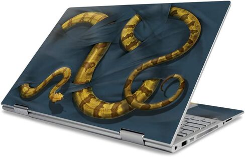 MightySkins Skin for HP Envy X360 15" (2019) - Boa Constrictor | Protective, Durable, and Unique Vinyl Decal Wrap Cover | Easy to Apply, Remove, and Change Styles | Made in The USA in Saudi Arabia