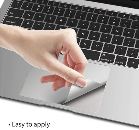 ملصق IBenzER Premium MacBook Body Skin - ملصق حماية كامل لجهاز Apple MacBook Retina Pro 13 بوصة A1502 A1425 فضي (10 عبوات) SK-MR13-A-ACD10 in Saudi Arabia