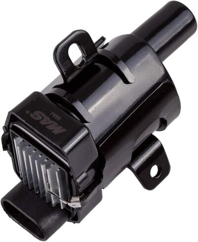 MAS مجموعة ملفات اشعال دائرية بديلة لسيارة شيفروليه جي ام سي V8 4.8L 5.3L 6L UF262 C1251 D-585 E254 E254P 52-1647 GN10119 IC413 10457730 1900521 8 8 8-10457-730-0 مجموعة من 8 قطع in Kuwait