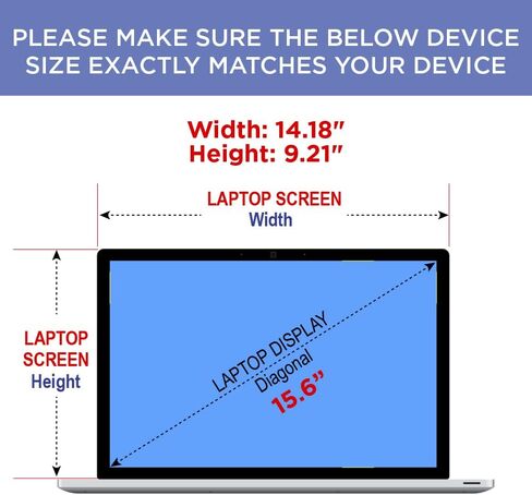 Matte Anti Glare Premium Screen Protector for HP Pavilion 15.6 inch Touchscreen Laptop 15eh0015cl 2 Pack in Saudi Arabia