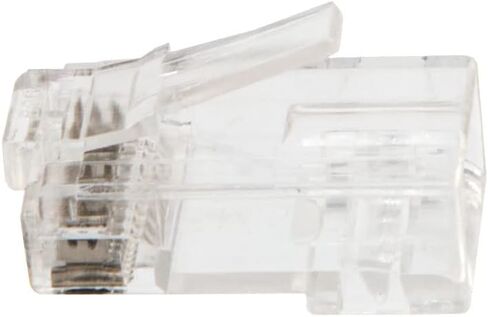 NavePoint CAT6A Ethernet RJ45 Plug, UTP, 50 Pack, C6A-8P8C, CE Compliance in Saudi Arabia