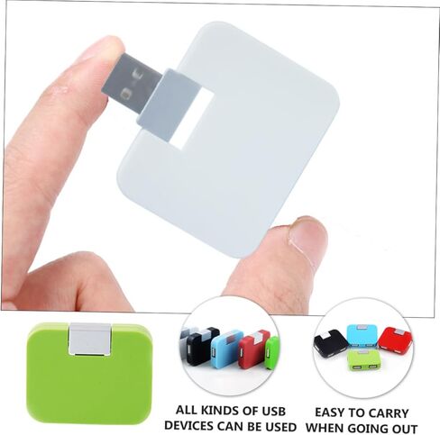 USB Hub لمنافذ الكمبيوتر المحمول المتوسع USB Hub محول صغير خفيف الوزن محمول عشوائي in Kuwait